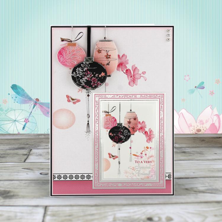 SALE Hunkydory 8x8 Dragonfly Dance Craft Stack