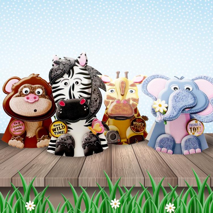 SALE Hunkydory Rocking Box-Pops! On the Farm & On Safari Collection Set