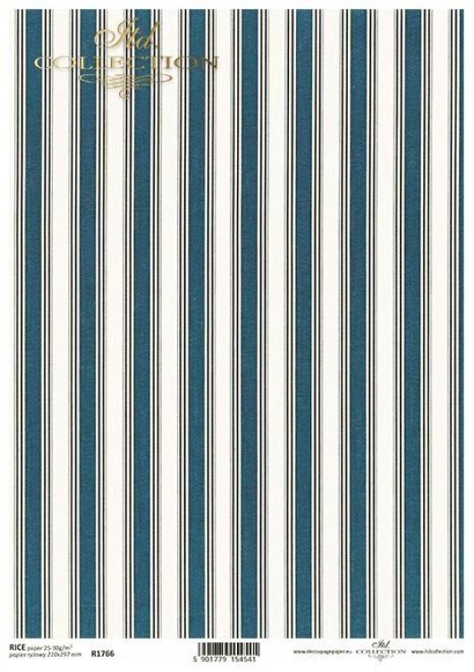 ITD A4 Rice Paper Retro Stripe R1766