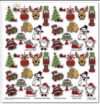 ITD Collection 12x12 Paper Pad Christmas Surprise #055