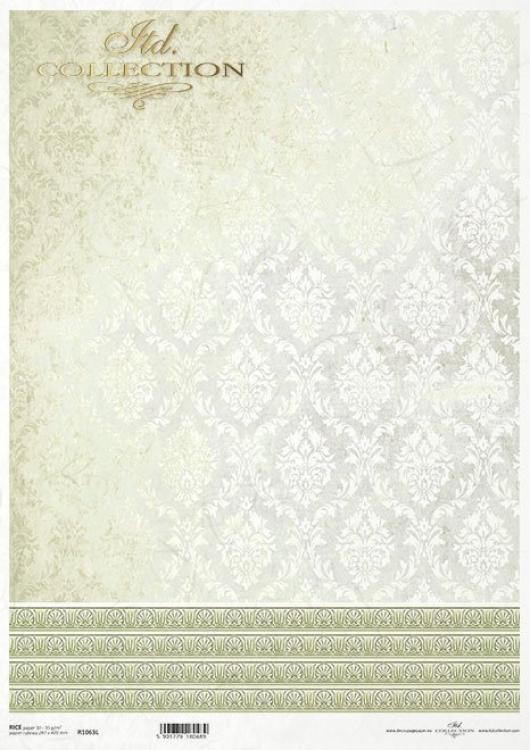 ITD Collection A3 Rice Paper Background Pastel R1063L