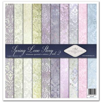 ITD Collection Paper Pad 12x12  Spring Love Story 2 #060