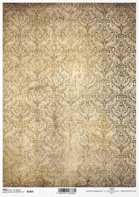 ITD A4 Rice Paper Gold Tones Wallpaper #1925