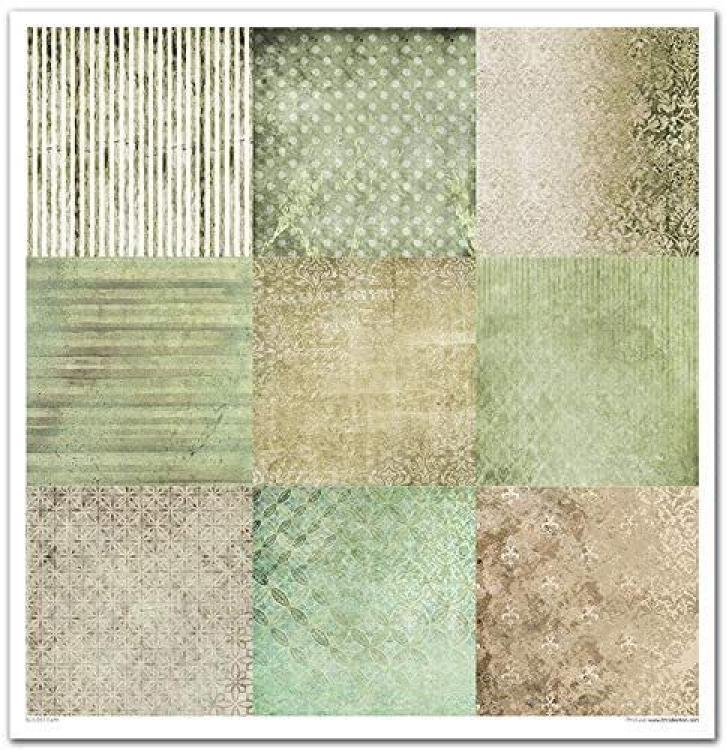 ITD Collection 12x12 Paper Pad Four Elements Earth