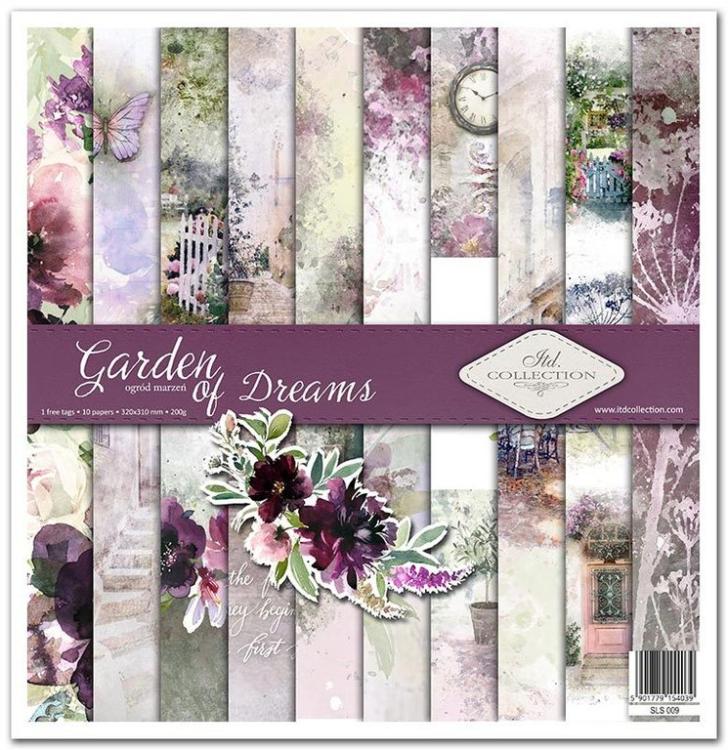 ITD Collection 12x12 Paper Pad Garden of Dreams
