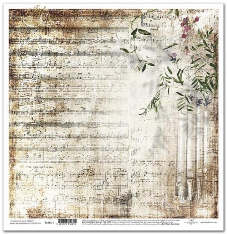 SLS025 ITD Collection Secrets of the Old Diary 12x12 Paper Pad