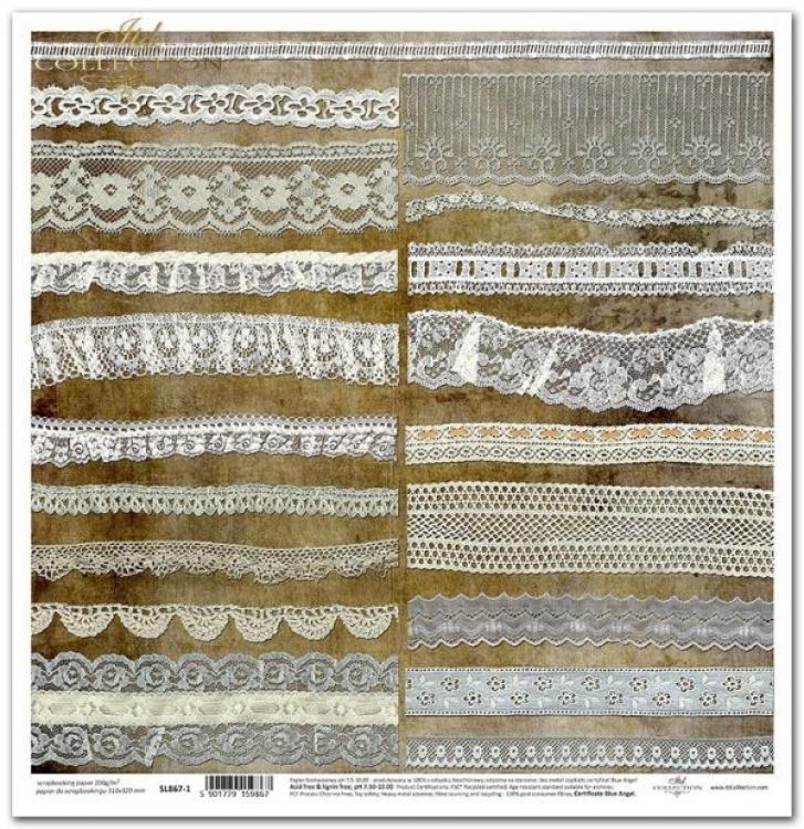 SLS025 ITD Collection Secrets of the Old Diary 12x12 Paper Pad