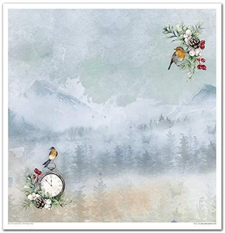 SLS018 ITD Collection 12x12 Paper Pad Wonderful Christmas Time