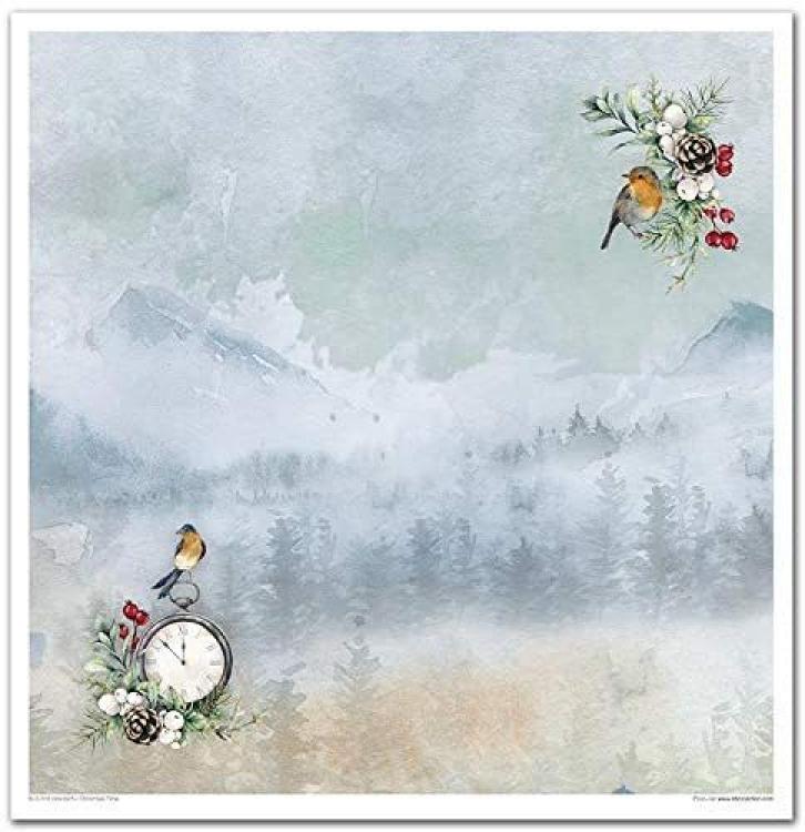 ITD Collection 12x12 Paper Pad Wonderful Christmas Time