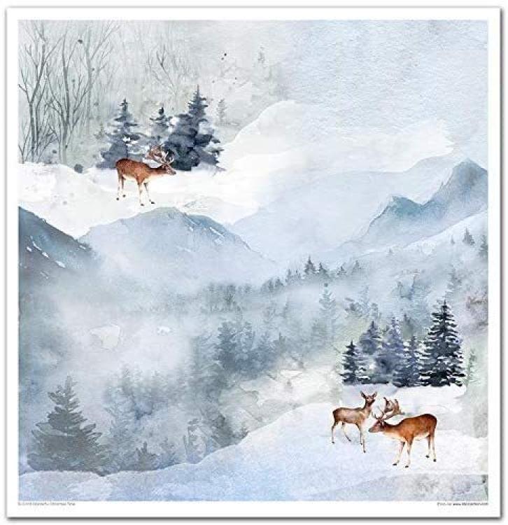 SLS018 ITD Collection 12x12 Paper Pad Wonderful Christmas Time