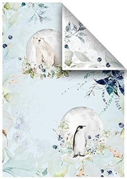 ITD Collection A4 Paper Pack The World of Ice Porcelain