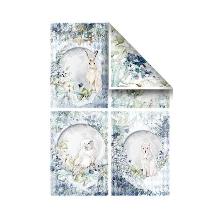 ITD Collection A4 Paper Pack The World of Ice Porcelain