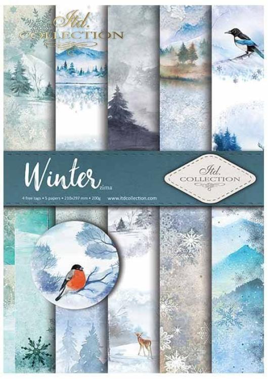 ITD Collection A4 Paper Pack Winter