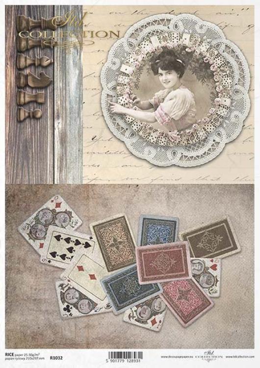 ITD Collection A4 Rice Paper Deck of Cards R1032