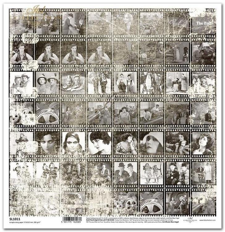 SLS032 ITD Collection Paper Pad 12x12 Magic Cinema