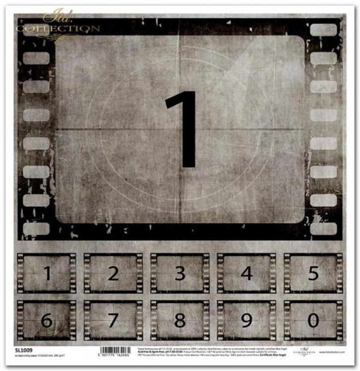 SLS032 ITD Collection Paper Pad 12x12 Magic Cinema