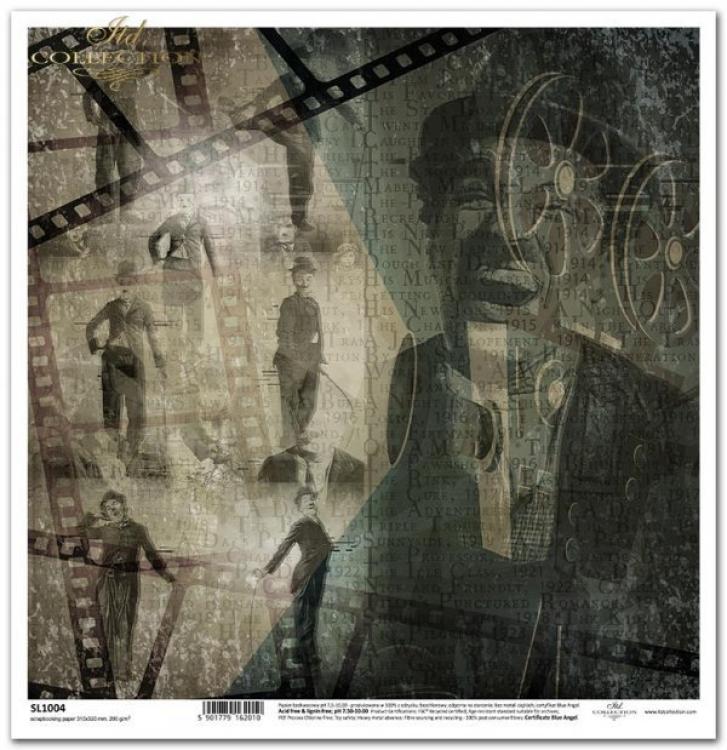 SLS032 ITD Collection Paper Pad 12x12 Magic Cinema