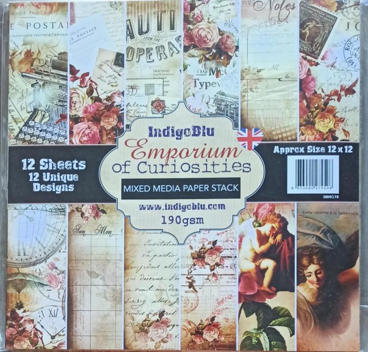 IndigoBlu Emporium of Curiosities 12x12 Paper Pad