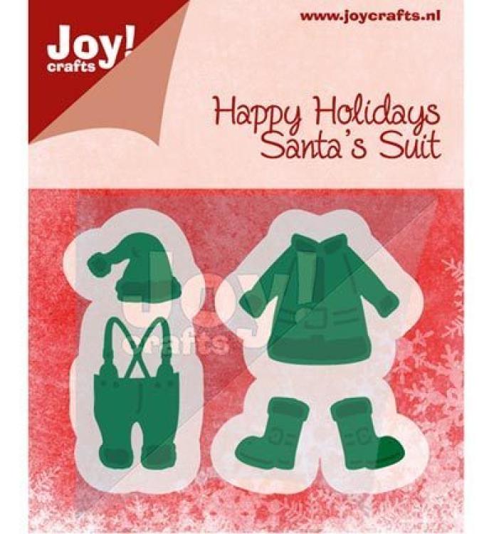 JC Noor Design Stanzschablone Weihnachtsmannkleidung