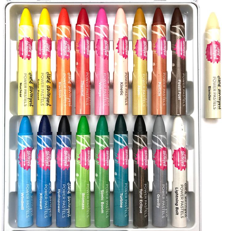 Jane Davenport Media Mixed Crayons & Pastels #320851