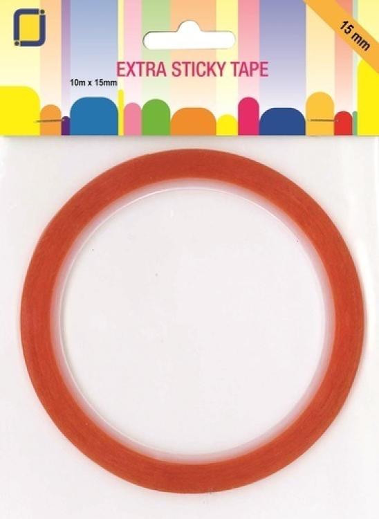 JeJe Extra Sticky Tape 10m x 15mm #33185