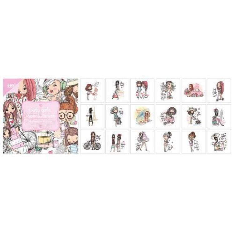 Joy!Crafts 10,5x12cm Paper Pad Girly Girls