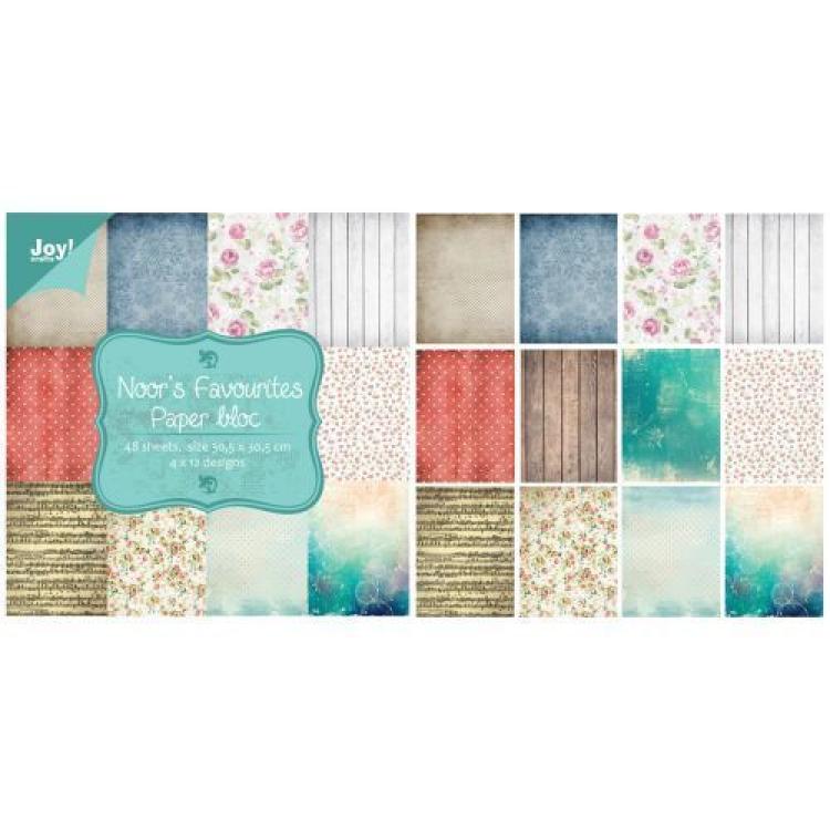 Joy!Crafts 12x12 Inch Paper Pad Noor's Favourites