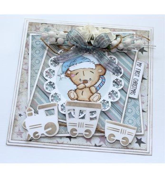 Joy!Crafts Clear Stamp Set My First Christmas