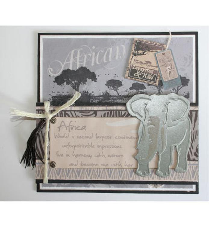 Joy!Crafts Präge- und Stanzschablone Elefant
