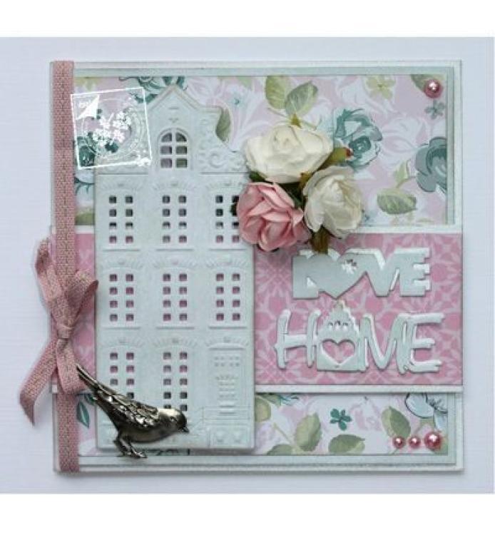 Joy!Crafts Präge- und Stanzschablone Love and Home