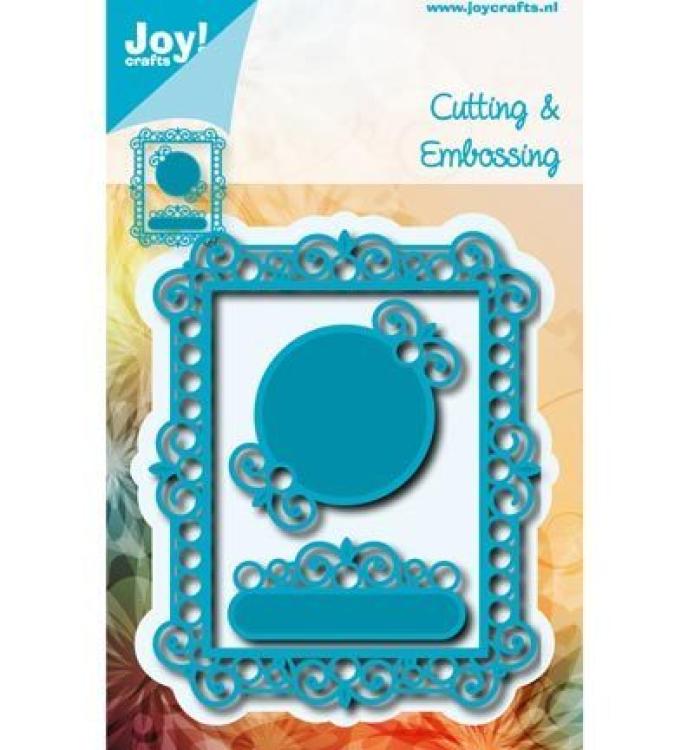 Joy!Crafts Stanzschablone Deko Rechteck und Rahmen