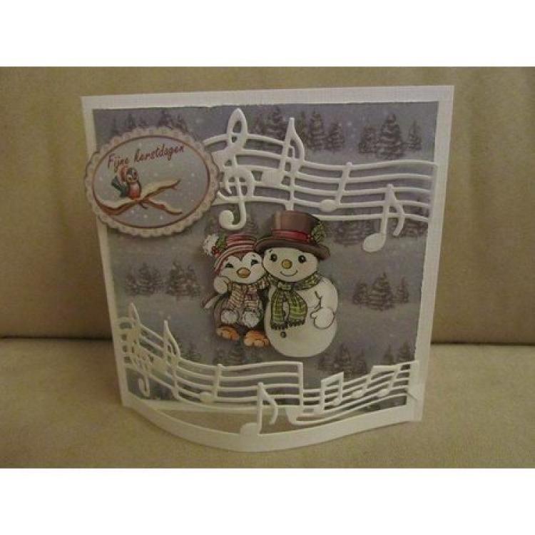 Joy Crafts Stanzschablone Dance to the Music #6002/0272
