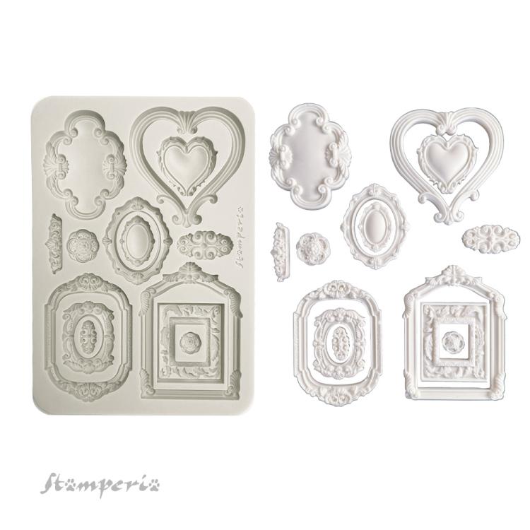 KACMA580 Stamperia Timeless A5 Silicone Mould Frames