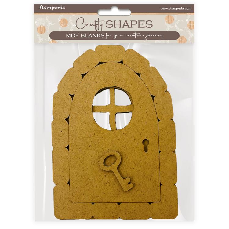 KLSM40 Stamperia Hidden Grove MDF Crafty Shapes Blanks Doors