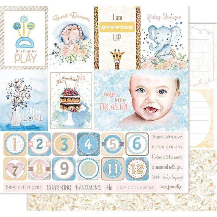 KORA Projects 12x12 Paper Sheet Cotton Love #1116