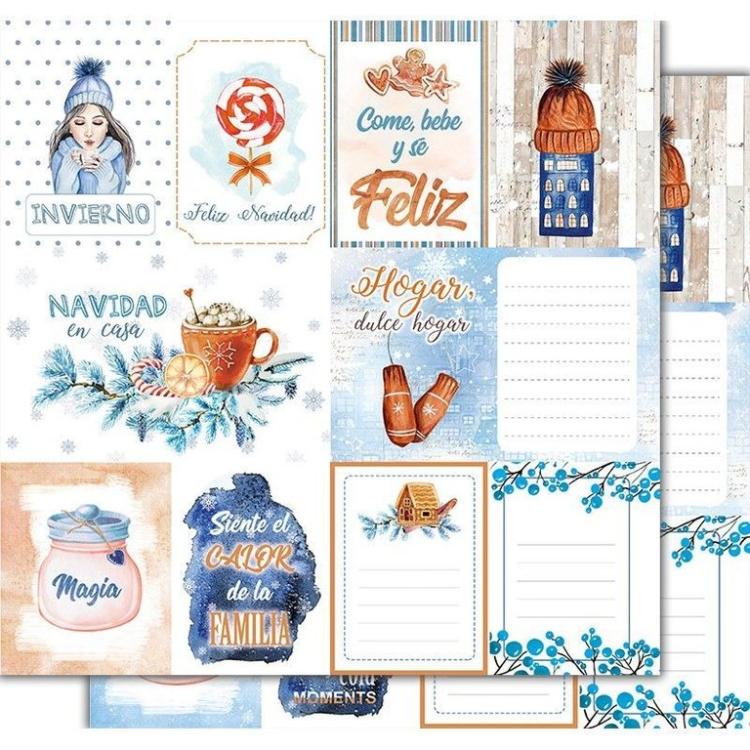 KORA Projects 12x12 Paper Sheet Home Sweet Home #1089