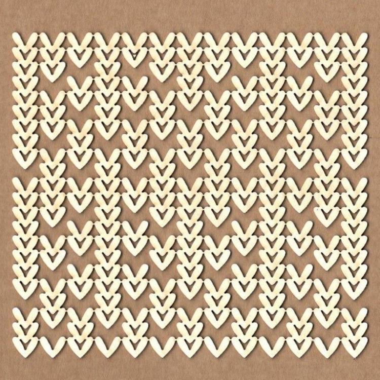 KORA Projects Chipboard Knitting Background #2413