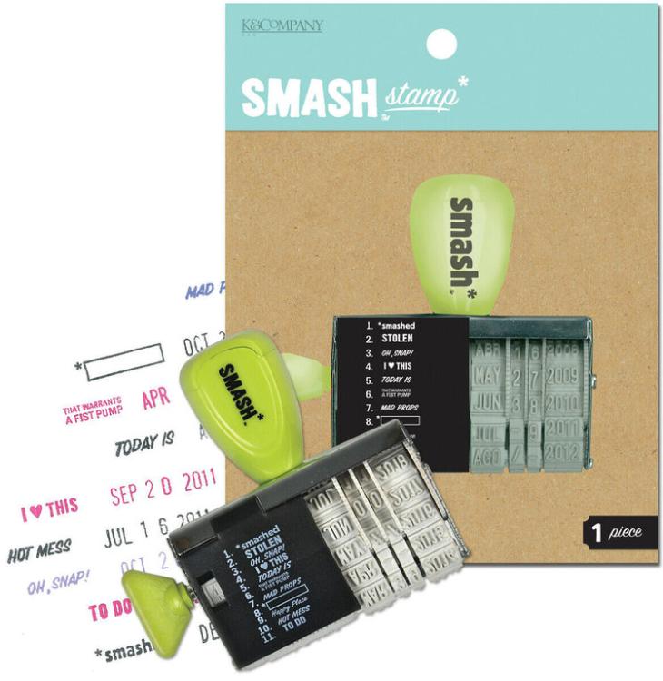 K & Company Smash Roller Date Stamp #614833
