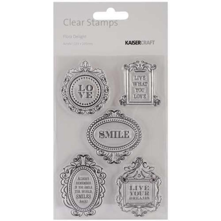 Kaisercraft Clear Stamp Flora Delight