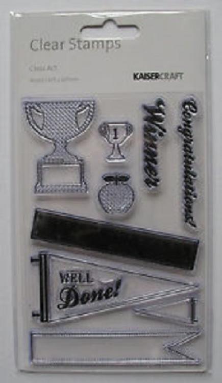 Kaisercraft Clear Stamp Set Class Act