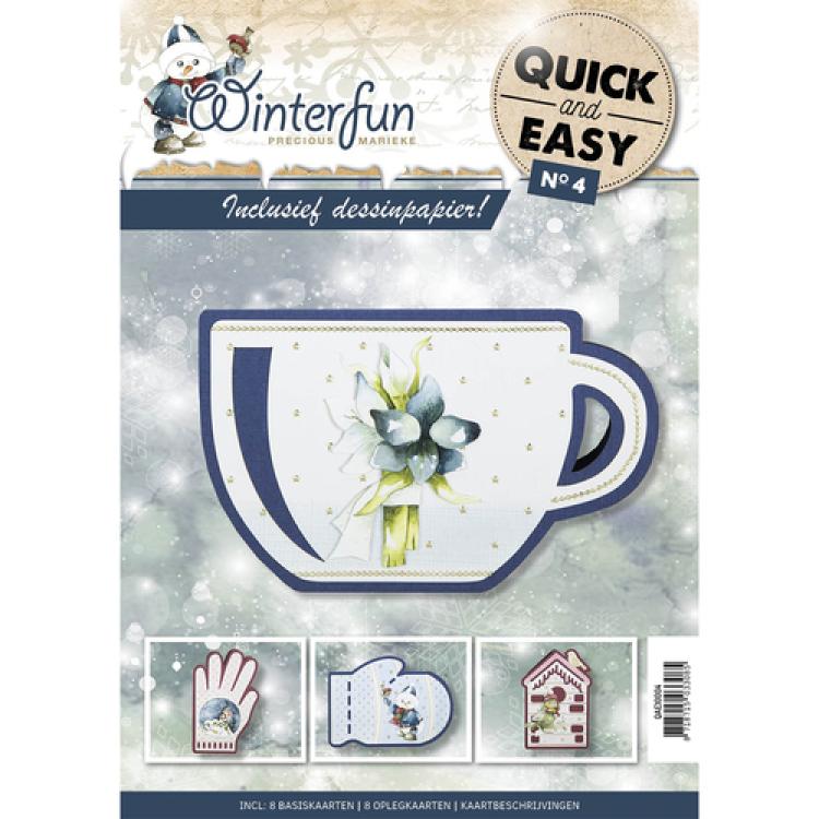 Kartenset Quick and Easy 4 Winterfun #QAE10004