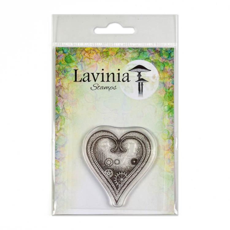 LAV784 Lavinia Stamps Heart Small