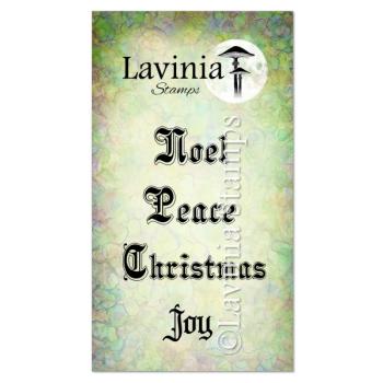LAV838 Lavinia Stamp Seasonal Words