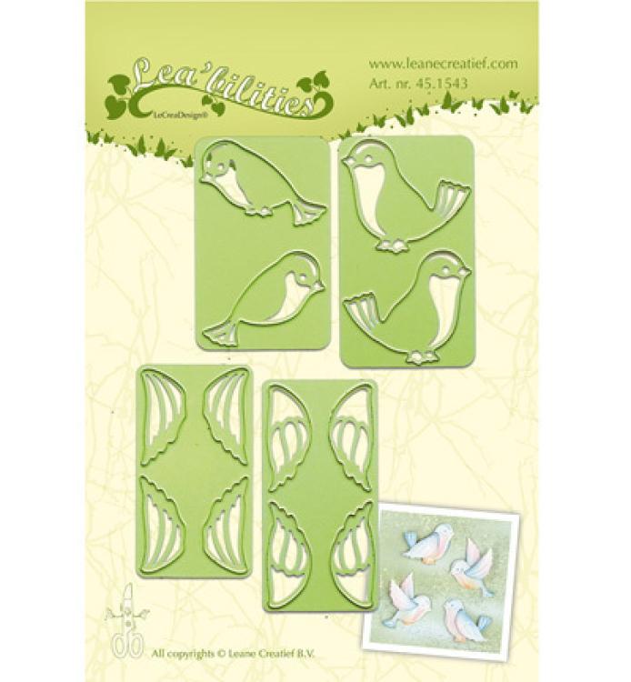 Lea’bilitie® Stanzschablone Small Birds