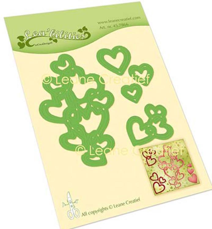 Leane Creatief Lea´bilities Die Heart Ornaments 45.7866