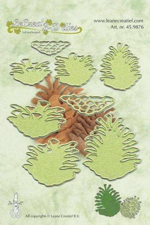 Leane Creatief Lea’bilitie® 3D Kiefernzapfen Stanzschablone