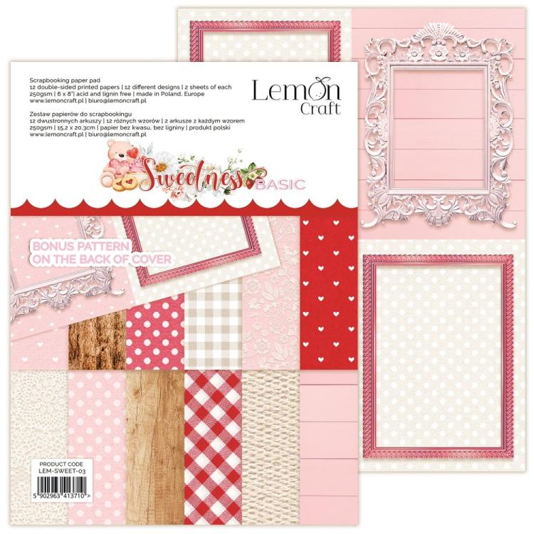 Lemon Craft 6x8 Paper Pad Sweetness