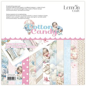 LemonCraft Cotton Candy 12x12 Paper Pack