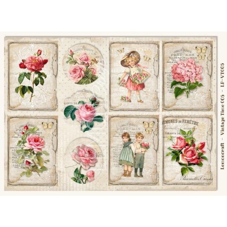 Lemon Craft A4 Vintage Time #05