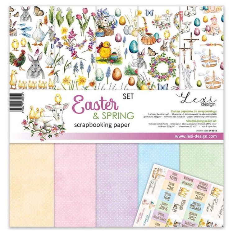 Lexi Design 12x12 Paper Pad Easter & Spring